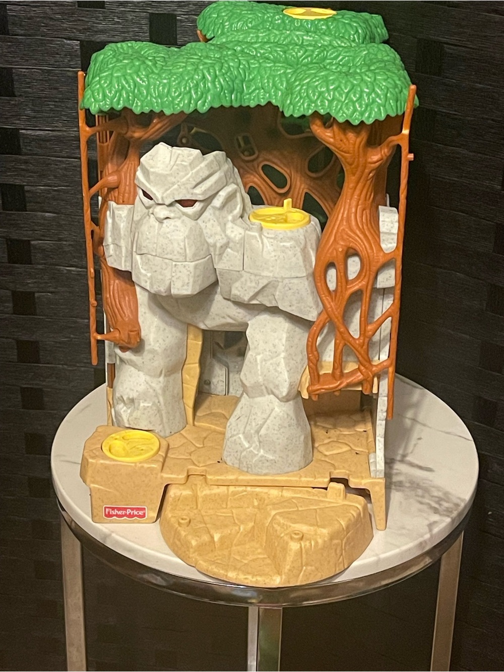 VTG Fisher Price Imaginext Gorilla Mountain play set Collectible READ